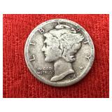 1917-S Mercury Silver Dime