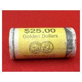 UNC Roll 2000-P Sacagawea Dollar Coins