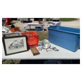 Storage Containers , Vin Brahe box , hay hook,