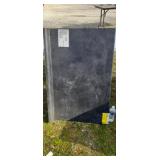 38 x 25 charcoal counter top