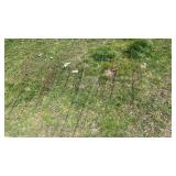 4 Heavy Duty Tomato Cages, 1 Regular