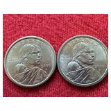 2000-P & 2000-D Sacagawea Dollar Coins