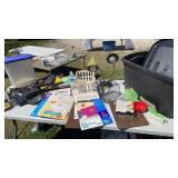 Office Supplies and tote