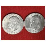 1971 & 1972-D Ike Dollars