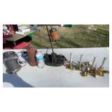 Lamps , brass window seal lights