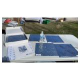 13 Ceiling /Wall Panels sample box