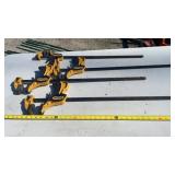 4 Quik Grip Bar Clamp Spreaders