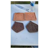 Pottery Cookie Molds