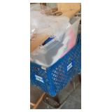 Shopping cart full of stuff, shopping cart