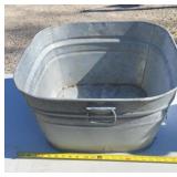 Galvanized Wash Tub