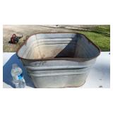Galvanized Wash Tub