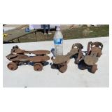 2 Pairs Vintage Roller Blades
