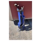 Dunlap Golf Bad , Golf Clubs and balls