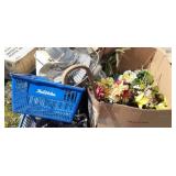 Box full of floral, true value hand shopping