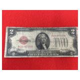 1928-C Two Dollar Red Seal U.S. Note