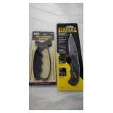 Knife and knife sharpener