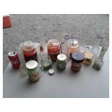 CANDLES:BUD VASES