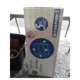 OAK 30" BOOKCASE-sealed