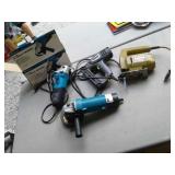 ANGLE GRINDERS:STANLEY STAPLE GUN:B&D JIG SAW