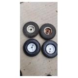 Four pneumatic tires