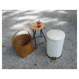 TRASH CAN:STOOL:BASKET-DAMAGED