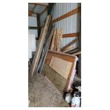 Rigid Styrofoam insulation plywood paneling 2"x4"