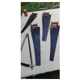 Old hand saws