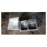 Plastic laundry sink stainless steel kitchen sink