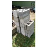13 Concrete cinder blocks