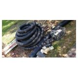 4" black hole pipe 4" PVC pipe fittings