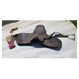 English  Horse saddle