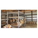 Two sections of pallet shelving 21