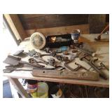 PIPE WRENCHE:C-CLAMPS:BRASS VALVE