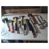 JACK HAMMER ATTACHMENT:RUBBER MALLETS:HAMMERS:PRY