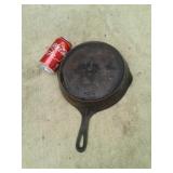 CAST IRON WAGNER-WARE SKILLET