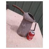 GALVANIZED OIL CAN