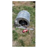 Squirrel cage shop blower works