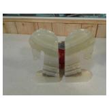 ONYX HORSE BOOK-ENDS