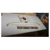 Kids Recurve fiberglass bow with arrows