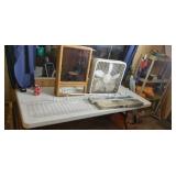 Medicine cabinet Box fan towel bar