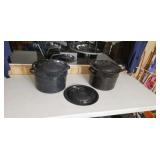 Two granite cold packers