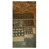 Boxes of  jars