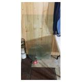 Plate glass tabletop