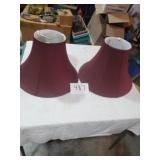 LAMP SHADE, ONE IS MISSING FINIAL