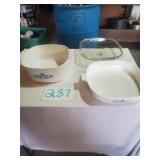 VINTAGE CORNINGWARE CASSEROLES