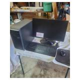 COMPUTER, MONITOR, KEYBOARD