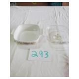 CORINGWARWE CASSEROLE W/LID