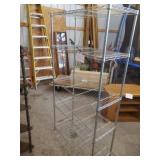 METAL WIRE SHELVING UNIT, NICE