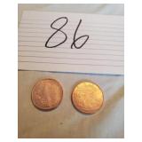 COPPER LIBERTY 1/4 OZ .999 FINE