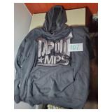 4XL TAP OUT HOODED SWEATSHIRT, LIKE NEW